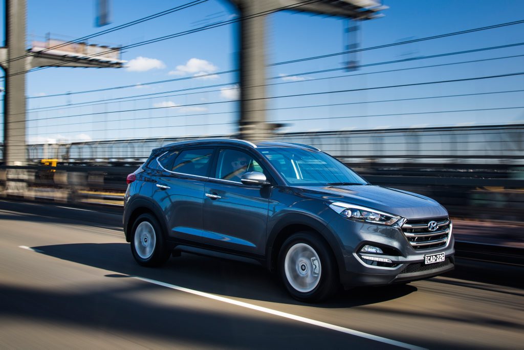 TUCSON TRAVELS: The five-seat mid-size Hyundai SUV is selling very well since its 2015 introduction, and is hot on the heels of class-leading Mazda CX-5 TUCSON TRAVELS: The five-seat mid-size Hyundai SUV is selling very well since its 2015 introduction, and is hot on the heels of class-leading Mazda CX-5