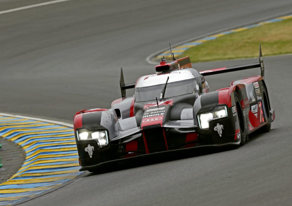 2016 Audi R18 from Audi Sport Team Joest ahead of the Le Mans 24 Hours. Photo: Contributed 2016 Audi R18 from Audi Sport Team Joest ahead of the Le Mans 24 Hours. Photo: Contributed