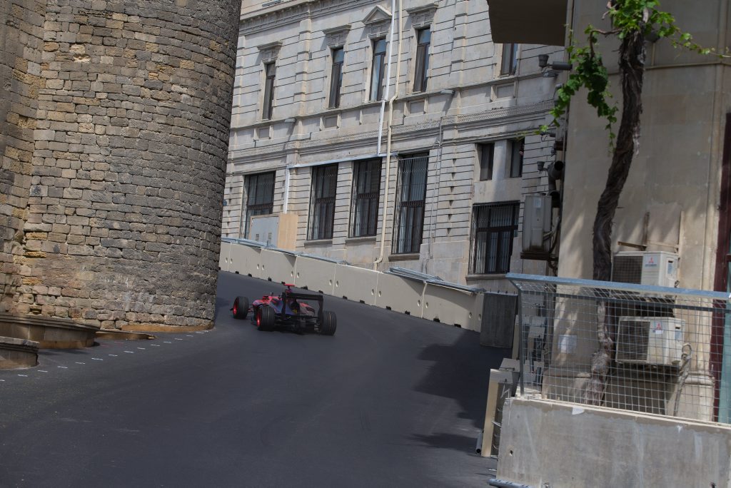 Baku Grand Prix street circuit, Azerbaijan. Photo: Majid Aliyev Baku Grand Prix street circuit, Azerbaijan. Photo: Majid Aliyev