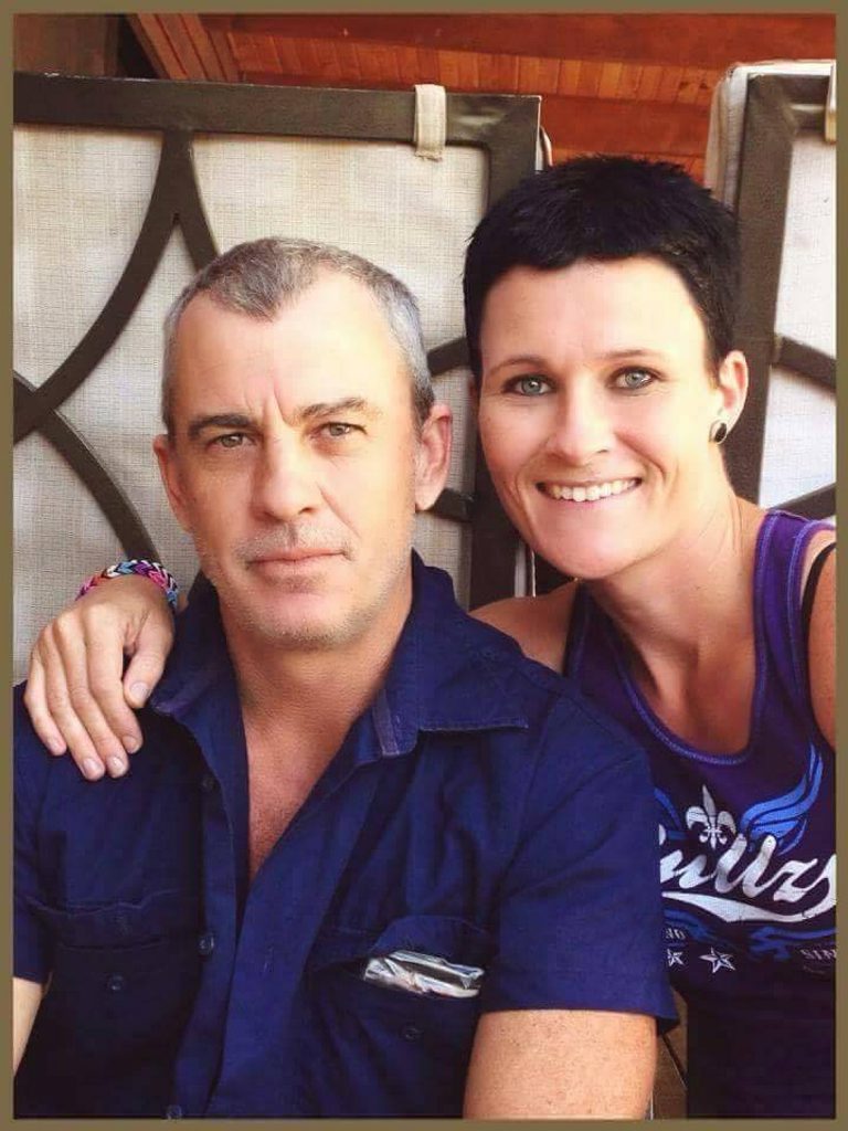 FAMILY MAN: Trevor McClure with his wife Shannon. FAMILY MAN: Trevor McClure with his wife Shannon.