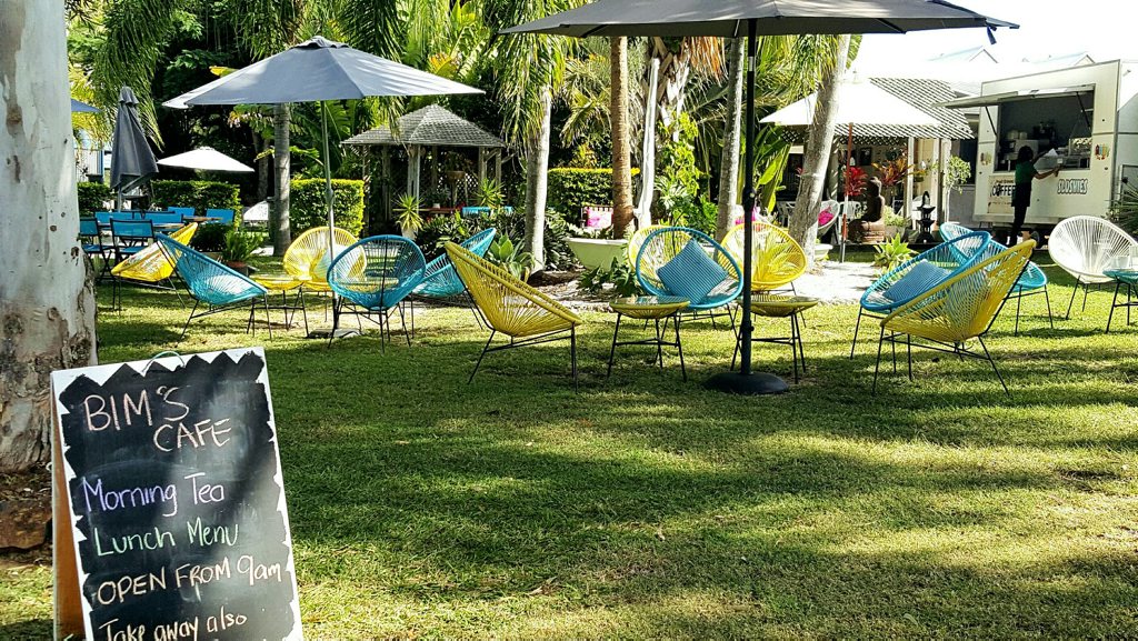 BIM'S Cafe at Boyne Island now has a food van selling burgers, sandwiches and other meals. Photo Contributed