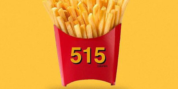 Does knowing the amount of calories in a punnet of McDonald's fries put you off eating them? Does knowing the amount of calories in a punnet of McDonald's fries put you off eating them?
