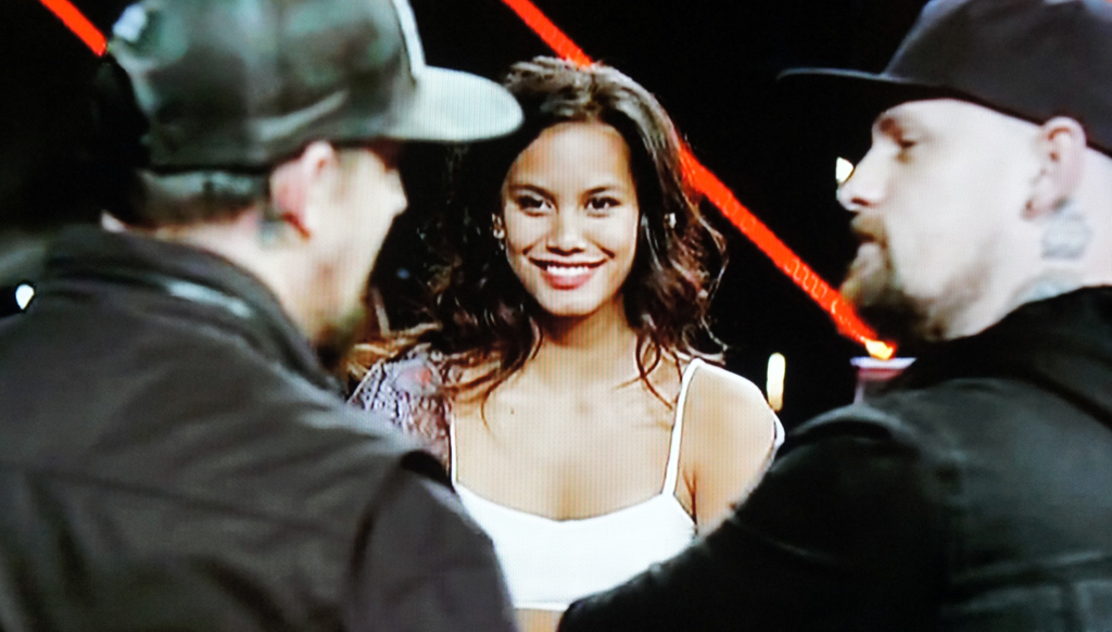 Aaliyah Warren pictured during a mentoring session with the Madden brothers. Aaliyah Warren pictured during a mentoring session with the Madden brothers.