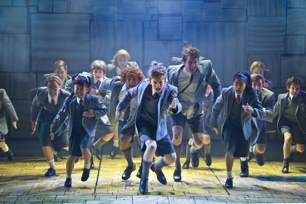 A scene from Matilda The Musical. A scene from Matilda The Musical.