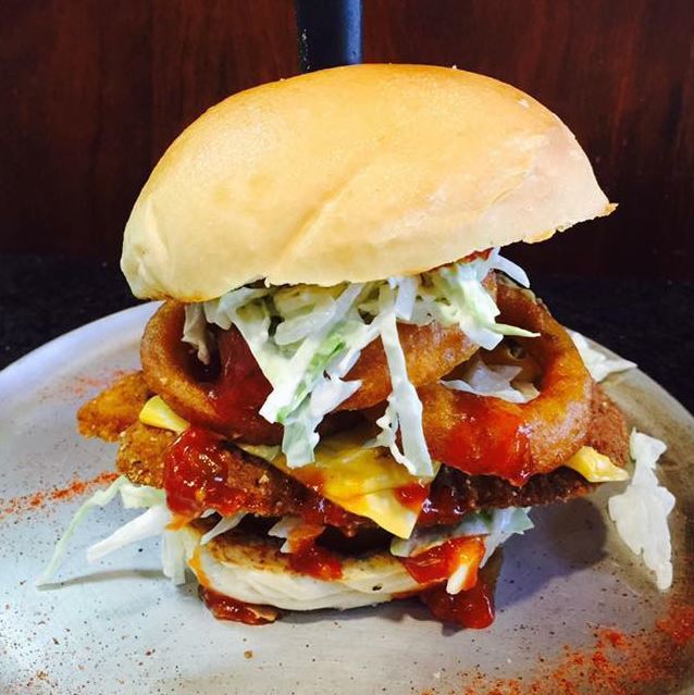 Char-belas' new burger.