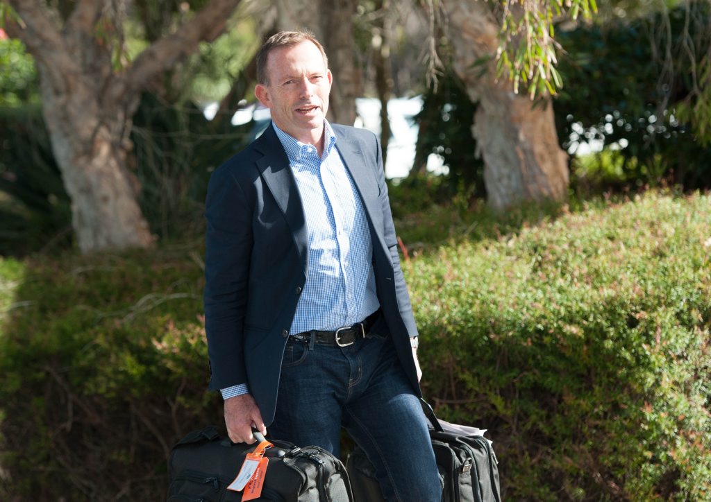 Former Prime Minister Tony Abbott Former Prime Minister Tony Abbott
