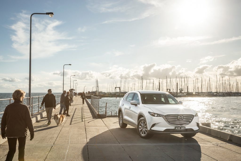 NEW MAZDA CX-9: Priced from $42,490 before on-roads: $1280 less than before NEW MAZDA CX-9: Priced from $42,490 before on-roads: $1280 less than before