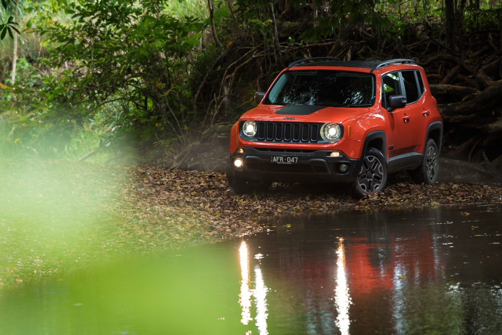 BUSH READY: Jeep’s Renegade Trailhawk has the style for the city but is 4x4 equipped to challenge the bush too. BUSH READY: Jeep’s Renegade Trailhawk has the style for the city but is 4x4 equipped to challenge the bush too.