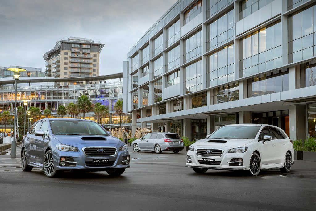 2016 Subaru Levorg range. Photo: Contributed. 2016 Subaru Levorg range. Photo: Contributed.