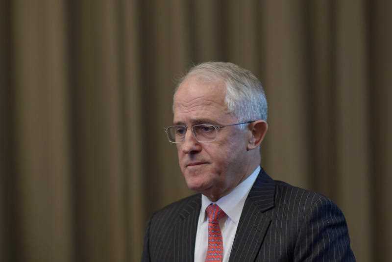 Australian Prime Minister Malcolm Turnbull speaks to the media during a press conference in Sydney, Saturday, June 25, 2016. Mr Turnbull and Mr Morrison commented on the referendum in the United Kingdom to leave the European Union. Australian Prime Minister Malcolm Turnbull speaks to the media during a press conference in Sydney, Saturday, June 25, 2016. Mr Turnbull and Mr Morrison commented on the referendum in the United Kingdom to leave the European Union.