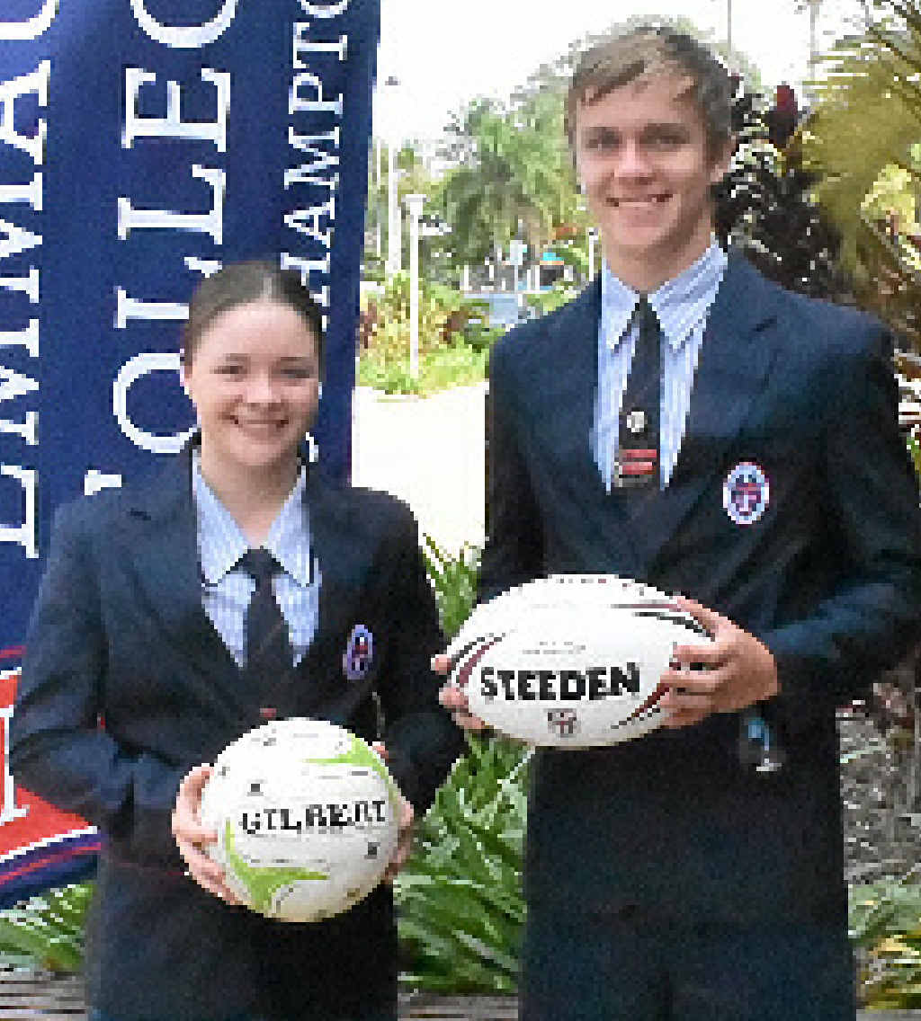 Lydia and Eli Durkin from Emmaus College. Lydia and Eli Durkin from Emmaus College.