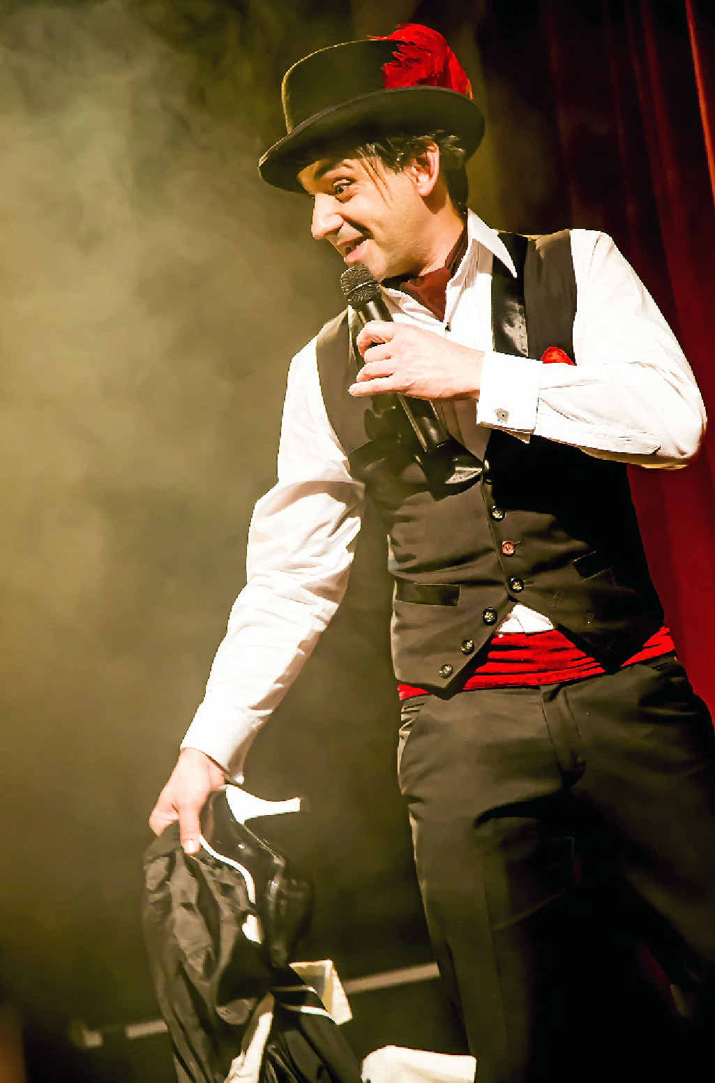 CABARET: Richard Vegas as Monsier Marveaux.