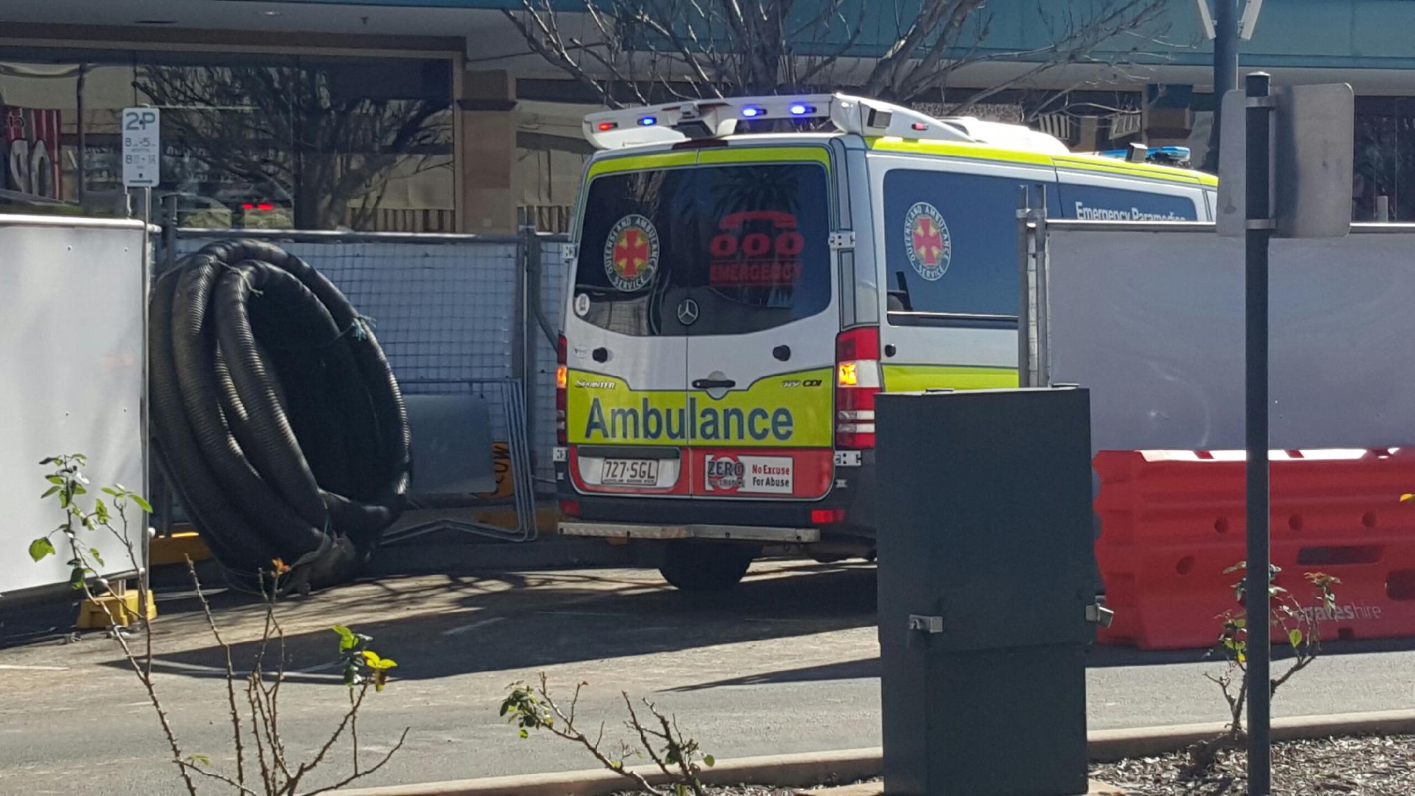 Emergency services at Rose City Shoppingworld. Emergency services at Rose City Shoppingworld.