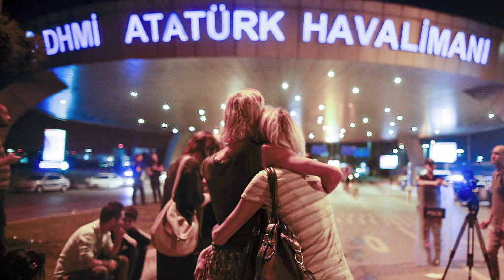 Blake Portch on his holiday, which was almost cut short by the terror attacks on Istanbul this week Blake Portch on his holiday, which was almost cut short by the terror attacks on Istanbul this week