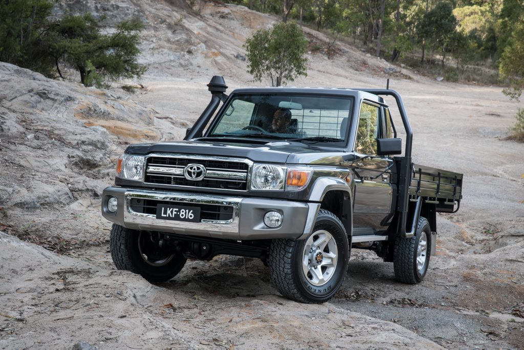 TOUGH AS: Stronger with a stiffer frame, new safety and suspension tune for rural favourite LandCruiser 70. TOUGH AS: Stronger with a stiffer frame, new safety and suspension tune for rural favourite LandCruiser 70.