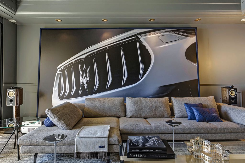 It may cost $5200 a night, but the Maserati suite at Monaco's Hotel de Paris is the ultimate overnighter for the Maserati superfan. It may cost $5200 a night, but the Maserati suite at Monaco's Hotel de Paris is the ultimate overnighter for the Maserati superfan.