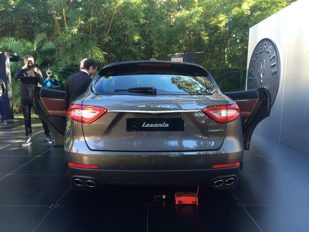 Sydney reveal of Maserati's new Levante SUV. Photo: Iain Curry / Sunshine Coast Daily Sydney reveal of Maserati's new Levante SUV. Photo: Iain Curry / Sunshine Coast Daily
