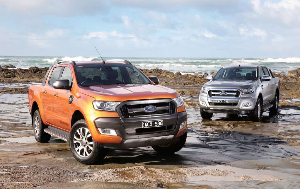 TOYOTA CHASING: New tech across the Ford Ranger lineup will arrive with the 2017 model year as Ford's 4x4 ute goes hunting HiLux. TOYOTA CHASING: New tech across the Ford Ranger lineup will arrive with the 2017 model year as Ford's 4x4 ute goes hunting HiLux.