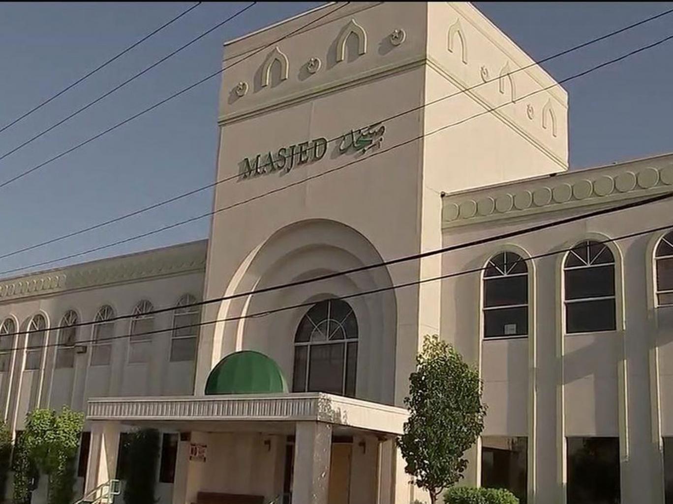 The victim was shot outside the mosque near Bellaire, in Houston Texas The victim was shot outside the mosque near Bellaire, in Houston Texas