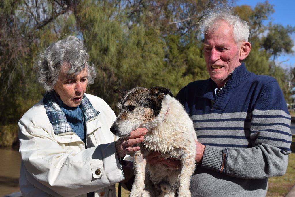 Lori and John Victorsen with their dog Monty. Photo Contributed Lori and John Victorsen with their dog Monty. Photo Contributed