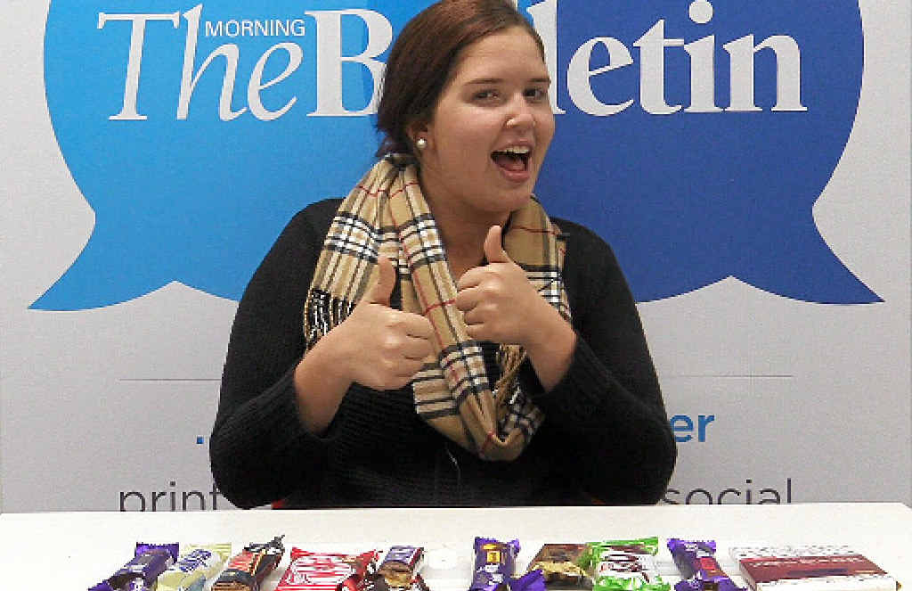 CHOCOLATE TIME: To celebrate International Chocolate Day, we put the tastebuds of Bully reporter Zhanae Conway-Dodd to the test. CHOCOLATE TIME: To celebrate International Chocolate Day, we put the tastebuds of Bully reporter Zhanae Conway-Dodd to the test.