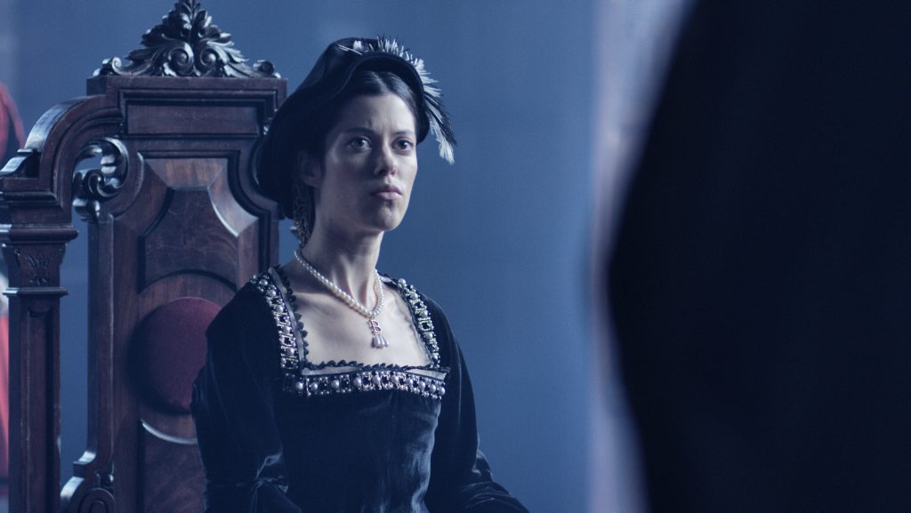 Harriet Green portrays Queen Anne Boleyn in the documentary series The Six Queens of Henry VIII. Harriet Green portrays Queen Anne Boleyn in the documentary series The Six Queens of Henry VIII.