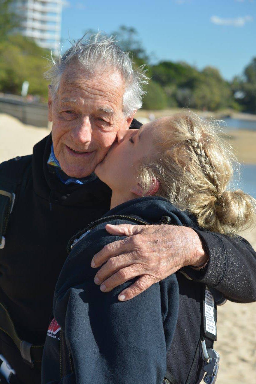 Bob Sherwell and Ashleah Taylor. Bob Sherwell and Ashleah Taylor.