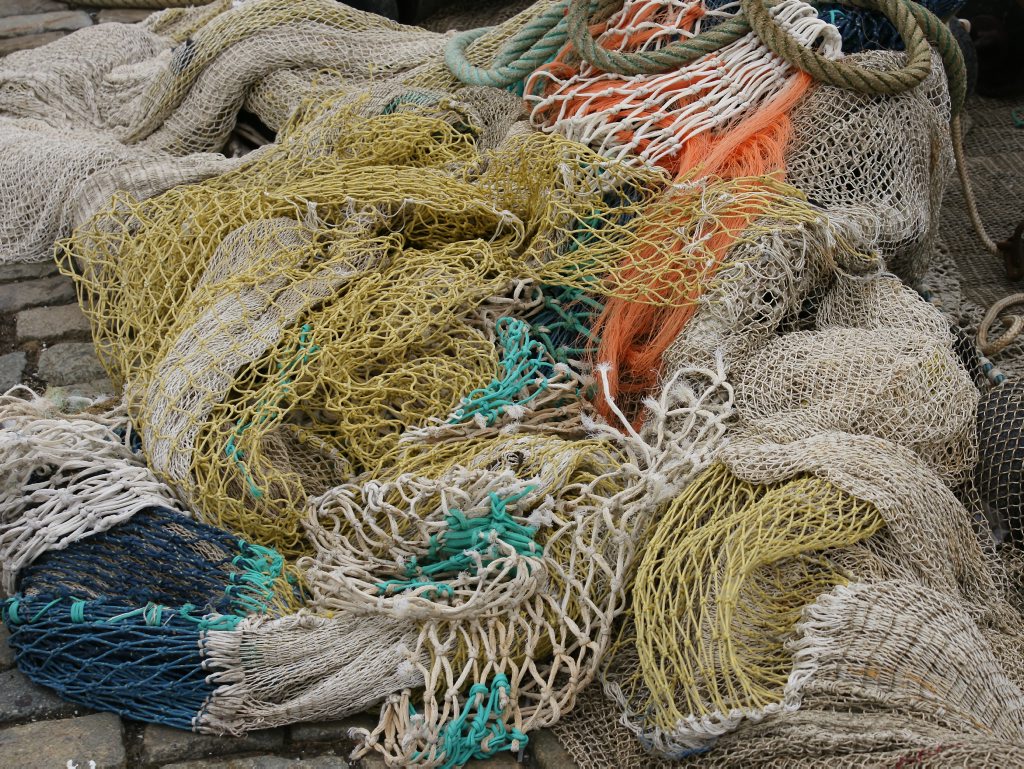Fishing nets were found Fishing nets were found