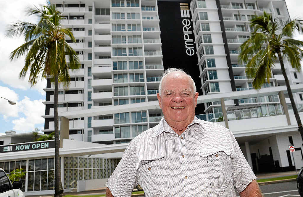 Geoff Murphy in a file photo in front of the EmpIre - one of the many projects his company has completed. Geoff Murphy in a file photo in front of the EmpIre - one of the many projects his company has completed.