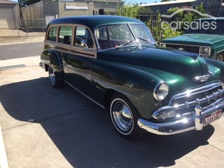 This Chevvy Woody is for sale on CarSales right now. This Chevvy Woody is for sale on CarSales right now.