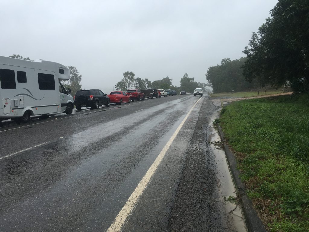 The Bruce Hwy north of Mackay has been shut due to a traffic crash near The Leap.Photo Troy Kippen / Daily Mercury The Bruce Hwy north of Mackay has been shut due to a traffic crash near The Leap.Photo Troy Kippen / Daily Mercury