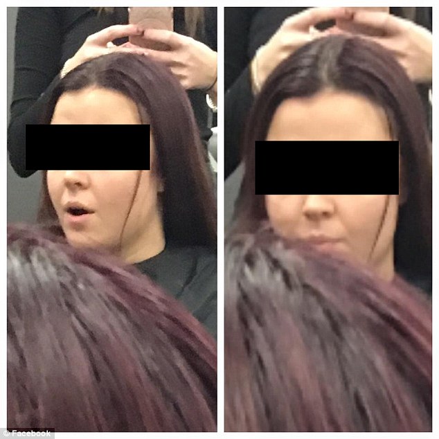 The woman who allegedly failed to pay $750 for four hours worth of hair extension and colour correction work. The woman who allegedly failed to pay $750 for four hours worth of hair extension and colour correction work.