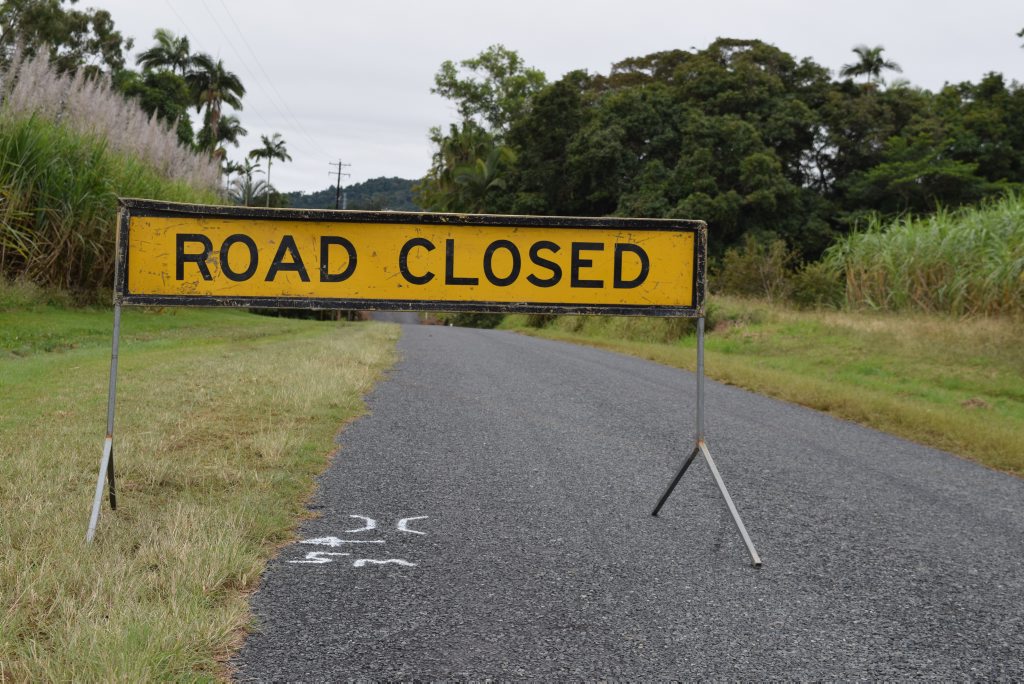 Road closed generic.Photo: Emily Smith Road closed generic.Photo: Emily Smith