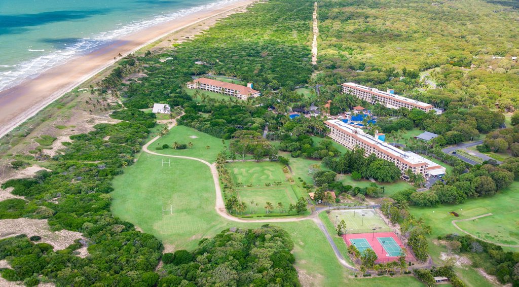 An aerial view of Capricorn Resort. Photo Contributed / The Capricorn Coast Mirror An aerial view of Capricorn Resort. Photo Contributed / The Capricorn Coast Mirror