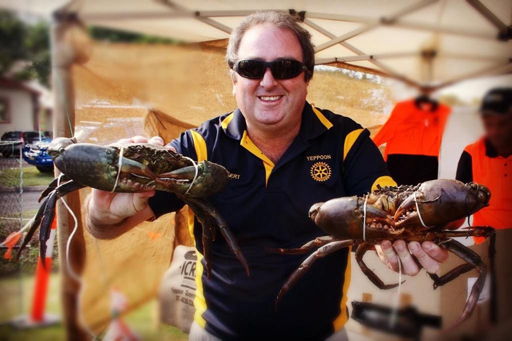 Crab lovers help RACQ Capricorn Helicopter Service Morning Bulletin