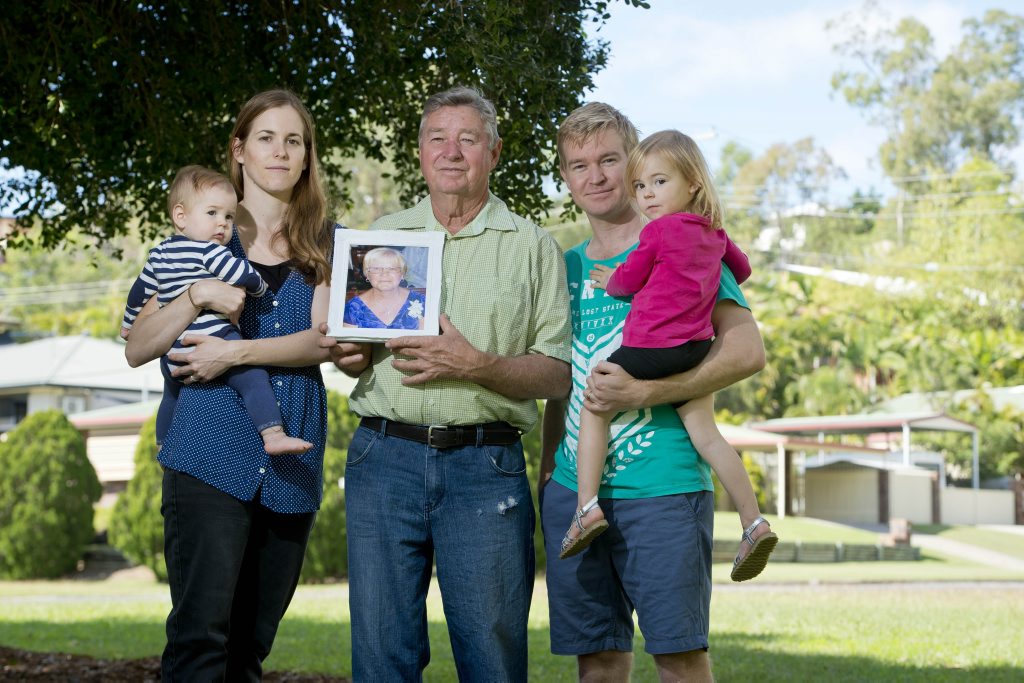 CLOSURE: Casey, Owen, 7 months, Bill and Andrew Cary with Hazel, 3. CLOSURE: Casey, Owen, 7 months, Bill and Andrew Cary with Hazel, 3.