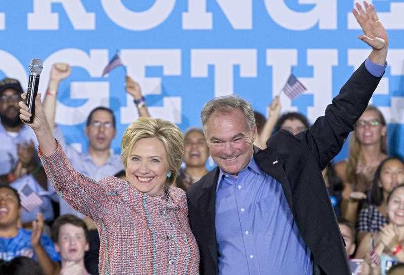 US Democratic presidential candidate Hillary Clinton selected on 22 July 2016, Democratic Senator from Virginia Tim Kaine to be her pick as running mate for the presidential elections. According to media reports, Clinton is planning to make a formal announcement on 23 July 2016. US Democratic presidential candidate Hillary Clinton selected on 22 July 2016, Democratic Senator from Virginia Tim Kaine to be her pick as running mate for the presidential elections. According to media reports, Clinton is planning to make a formal announcement on 23 July 2016.