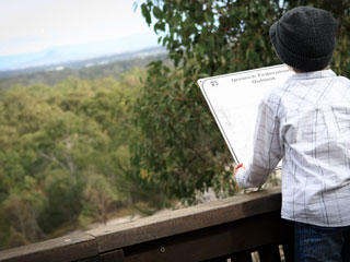 Hikers will be rewarded with beautiful views at Haig Street Quarry Bushland Reserve. Source: Ipswich City Council Hikers will be rewarded with beautiful views at Haig Street Quarry Bushland Reserve. Source: Ipswich City Council