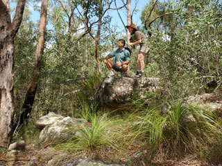 White Rock is a popular climbing spot for Ipswich hikers. Source: Ipswich City Council White Rock is a popular climbing spot for Ipswich hikers. Source: Ipswich City Council