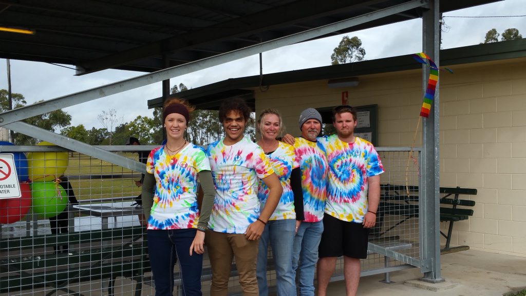 From left: Kala Rideout, Mikeal Albury, Barb Bryant-Dunshea, Tony Dunshea and Brayden Dunshea at the JBOYS launch. Photo Andrew Thorpe / Central Telegraph From left: Kala Rideout, Mikeal Albury, Barb Bryant-Dunshea, Tony Dunshea and Brayden Dunshea at the JBOYS launch. Photo Andrew Thorpe / Central Telegraph
