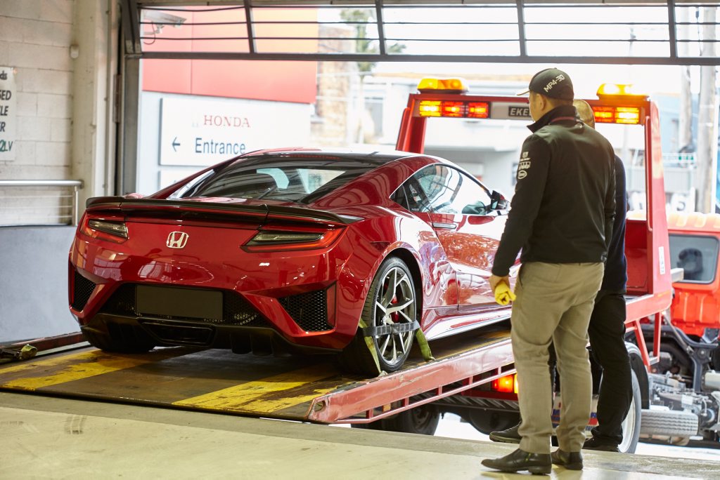 2017 Honda NSX hybrid supercar arrives in Melbourne. Photo: Contributed 2017 Honda NSX hybrid supercar arrives in Melbourne. Photo: Contributed
