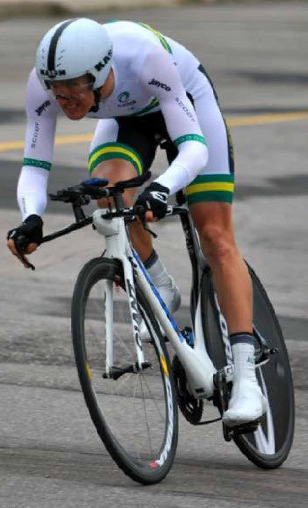 ACHIEVER: David Nicholas in action.