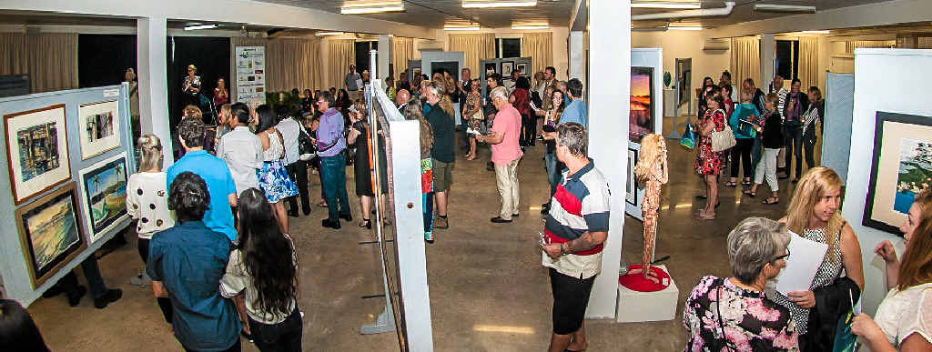 WORKS OF ART: The 2015 Art Whitsunday Annual Exhibition opening night was a sight to behold. WORKS OF ART: The 2015 Art Whitsunday Annual Exhibition opening night was a sight to behold.