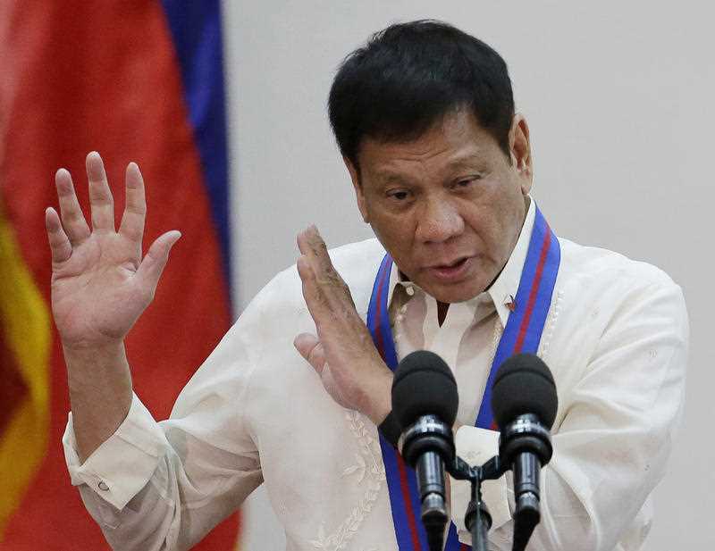 Duterte promptly relieved members of the military and police he named from their current posts and ordered government security personnel to be withdrawn from politicians he identified in a nationally televised speech. Duterte promptly relieved members of the military and police he named from their current posts and ordered government security personnel to be withdrawn from politicians he identified in a nationally televised speech.