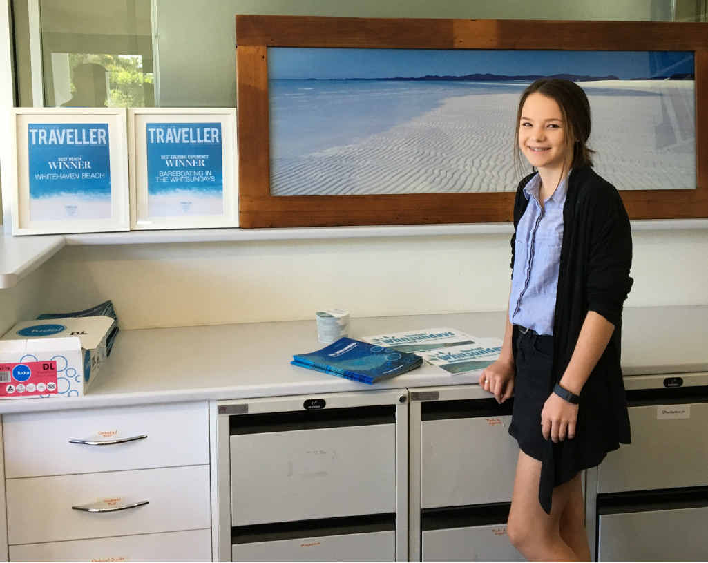 Maddi Ekert at Tourism Whitsundays.