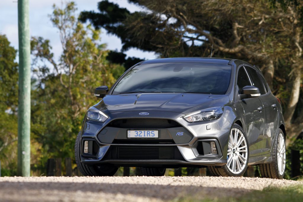 HERO FORD: Halo all-wheel-drive Focus RS delivers a driving experience and outright talent belying its bargain $51,000 price tag. HERO FORD: Halo all-wheel-drive Focus RS delivers a driving experience and outright talent belying its bargain $51,000 price tag.