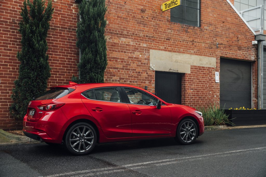 2016 updated Mazda3 Astina hatch. Photo: Contributed. 2016 updated Mazda3 Astina hatch. Photo: Contributed.