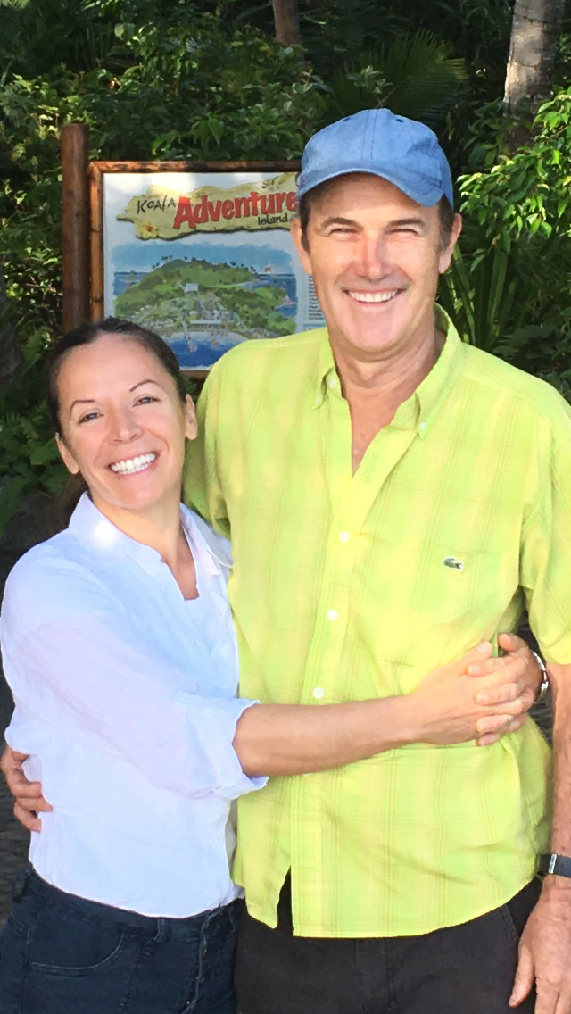 FAREWELL: Maria Candido and Craig Ross on their last day on South Molle Island.
Photo contributed. FAREWELL: Maria Candido and Craig Ross on their last day on South Molle Island.
Photo contributed.
