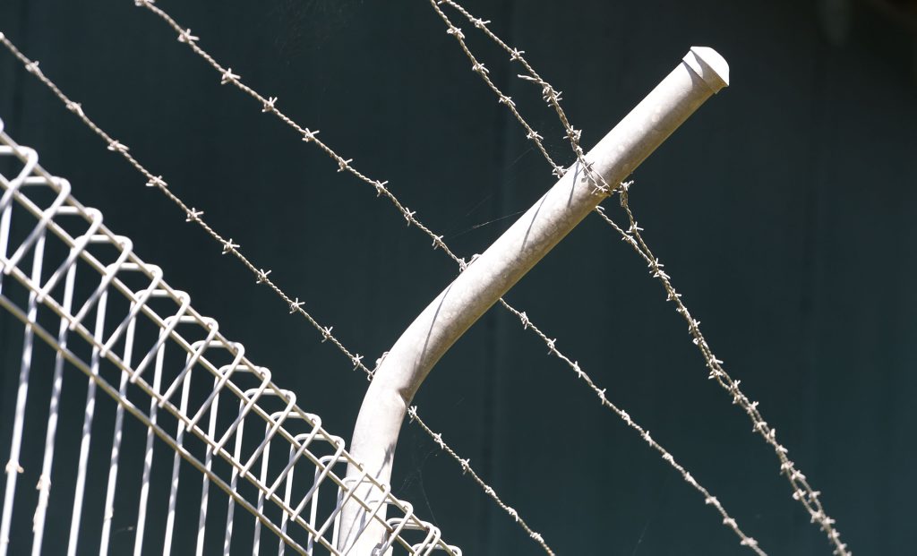 Fence with barbed wire. Photo: Chris Ison / The Morning Bulletin Fence with barbed wire. Photo: Chris Ison / The Morning Bulletin