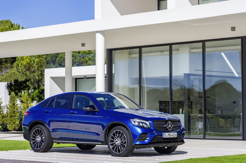 SCHOOL RUN FAVE: GLC Coupe will arrive this November in three guises: GLC 220d Coupe for $77,100, GLC 250 Coupe for $80,100 and GLC 250d Coupe for $82,100, all before on-roads. SCHOOL RUN FAVE: GLC Coupe will arrive this November in three guises: GLC 220d Coupe for $77,100, GLC 250 Coupe for $80,100 and GLC 250d Coupe for $82,100, all before on-roads.